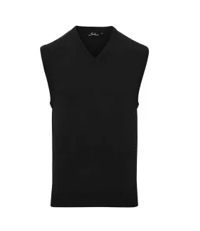 Premier Sleeveless Cotton Acrylic V Neck Sweater