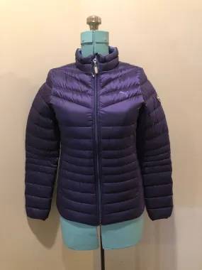 Puma NWT Packable Down Filled Purple Jacket