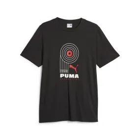 PUMA PRODUCTION Men's Graphic Tee BLACK