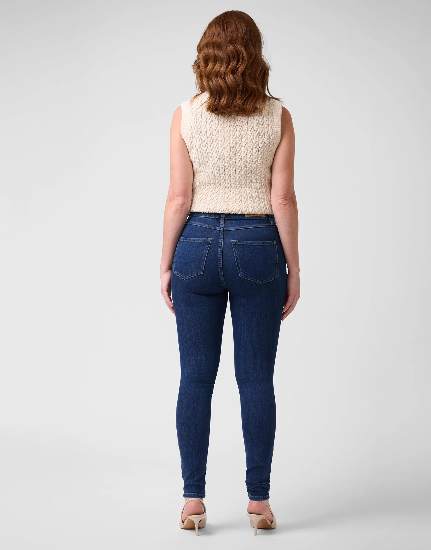 RACHEL CLASSIC RISE SKINNY JEANS / ATHENA
