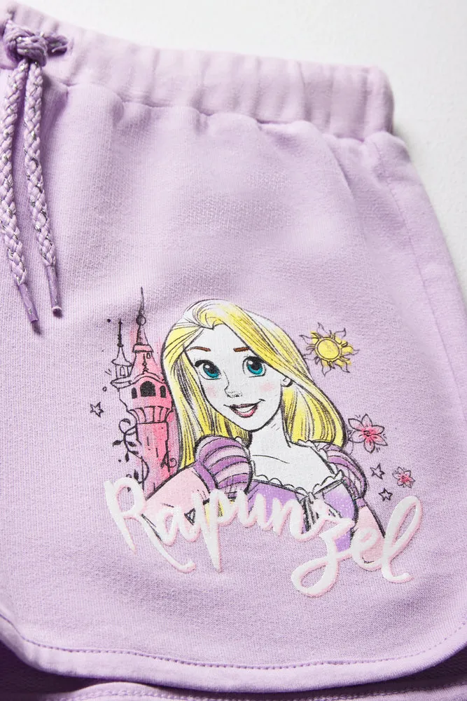 Rapunzel Shorts Lilac
