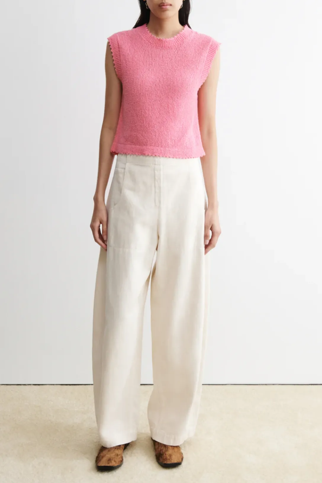 Relent Top | Neon Pink
