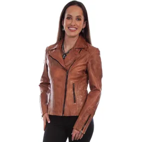 Sanded Leather Motorcycle