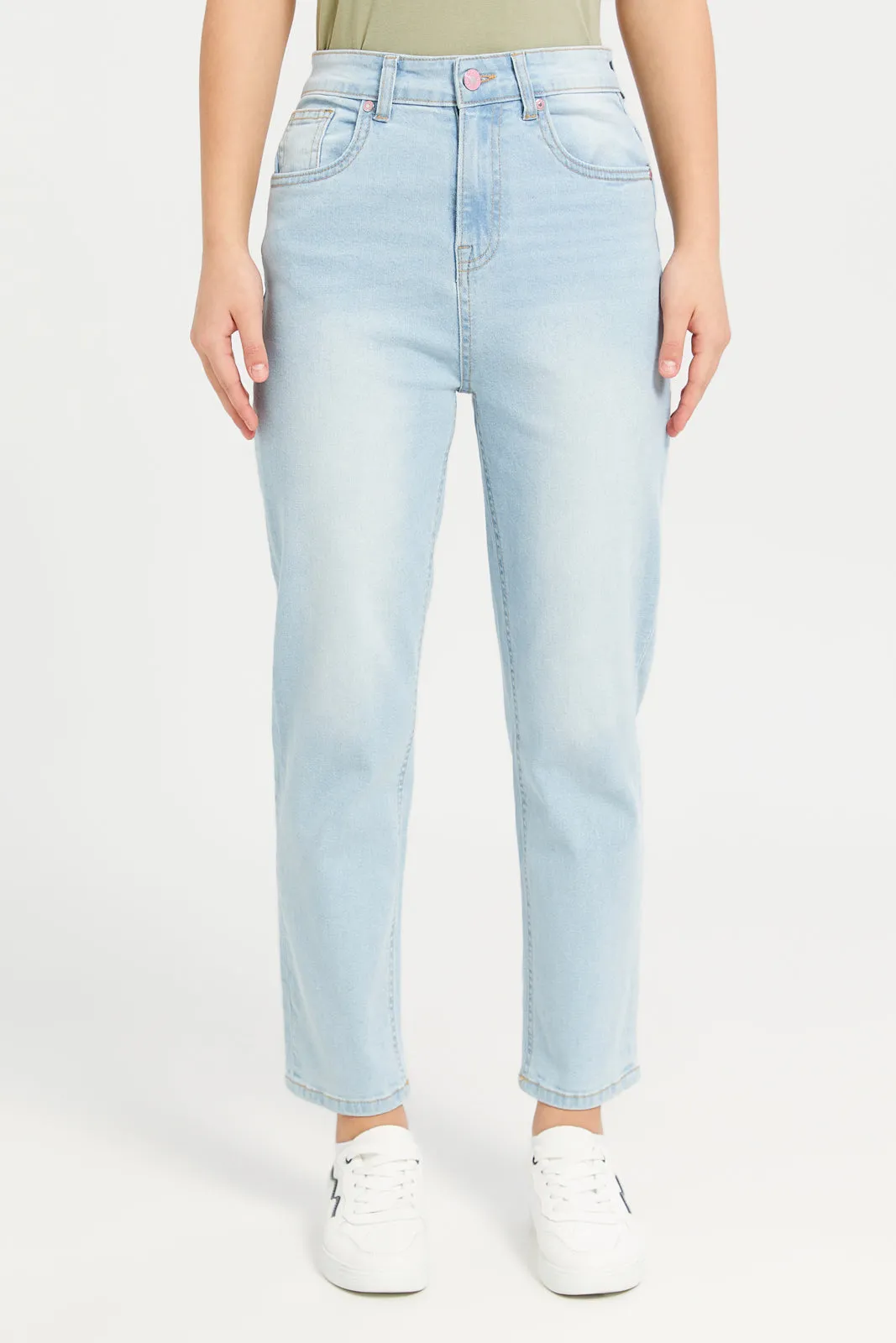 Senior Girls Blue Jeans