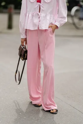 SLFTinni MW wide pant peony