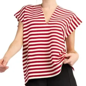 Sporty Stripe Top