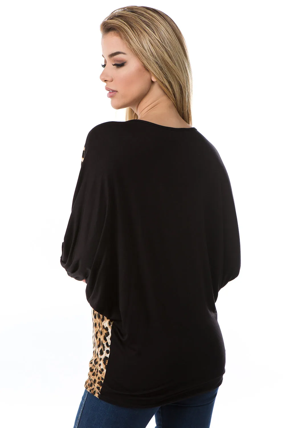 SYLVIA TOP (BLACK)- VT2686A