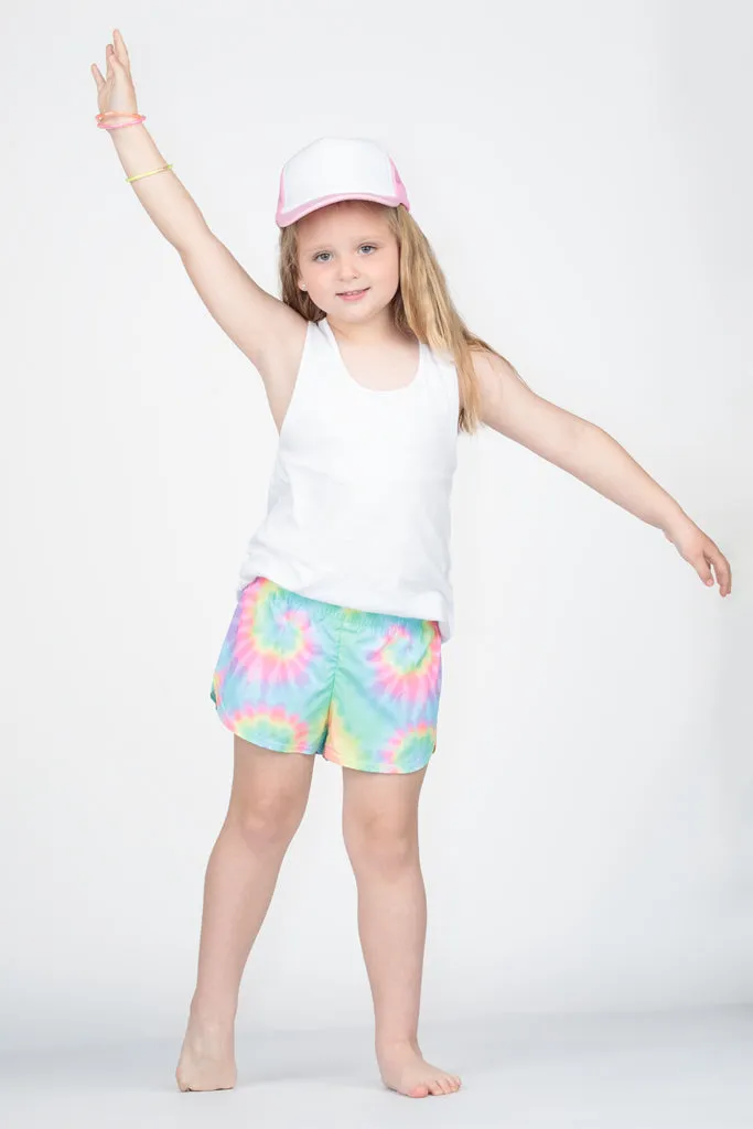 Tank Top with Racer Back in White