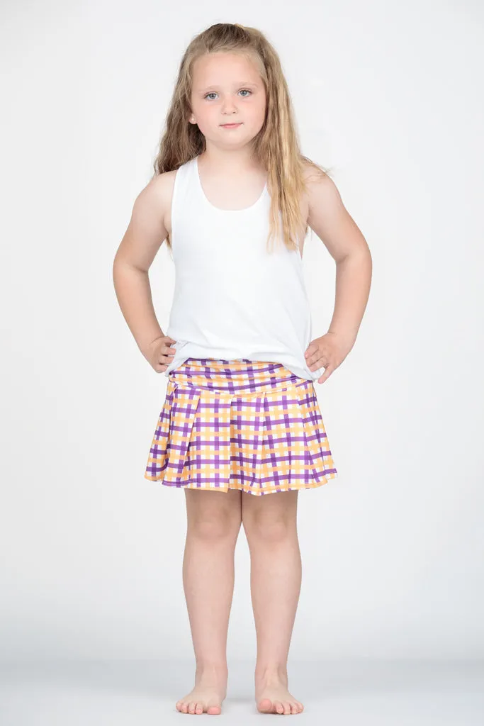 Tank Top with Racer Back in White