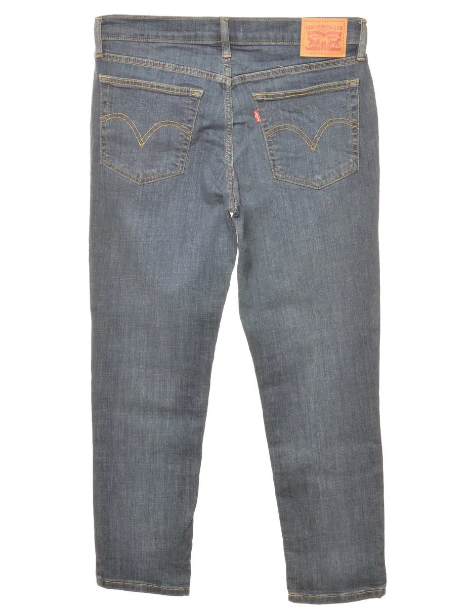 Tapered Dark Wash Levi's Jeans - W32 L26
