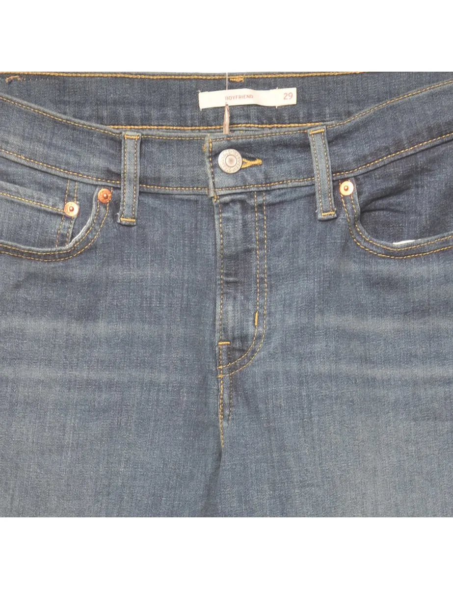 Tapered Dark Wash Levi's Jeans - W32 L26