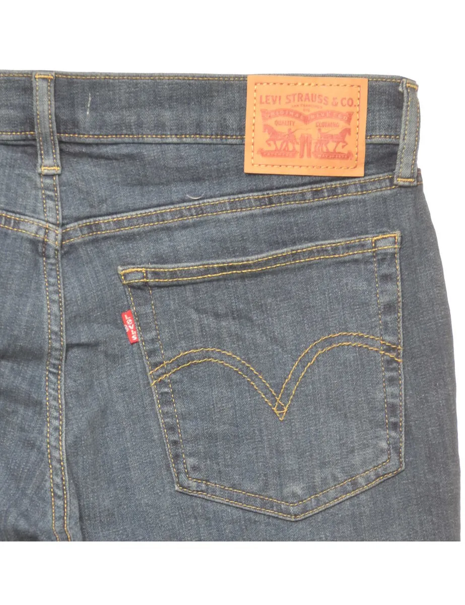 Tapered Dark Wash Levi's Jeans - W32 L26