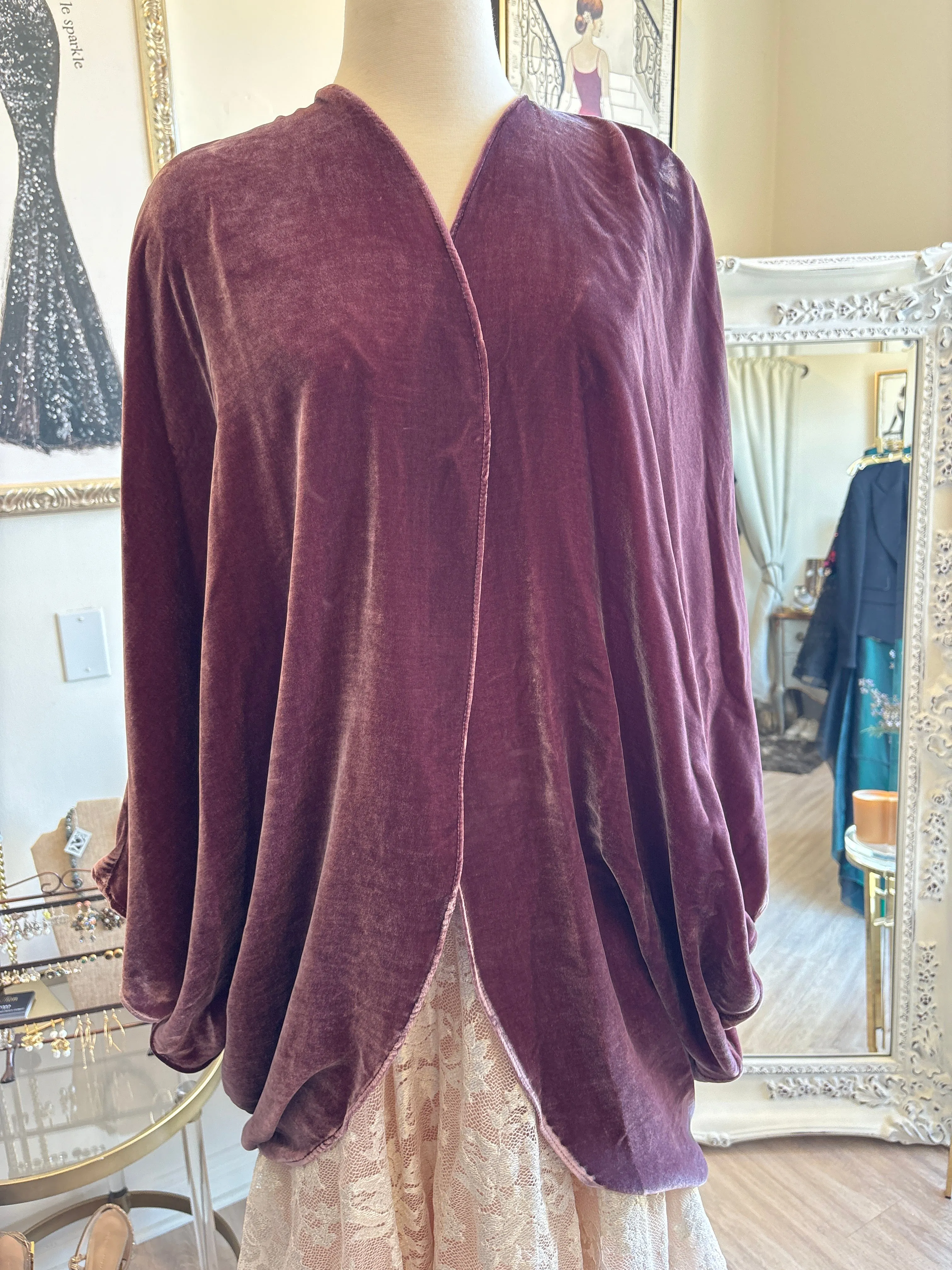 T.ba Georgia Kasaka Silk Velvet