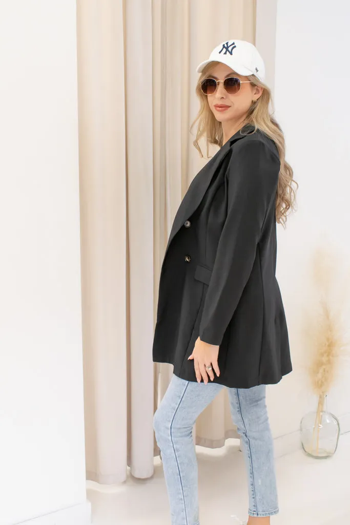 THE JOHANNA BLAZER (BLACK)