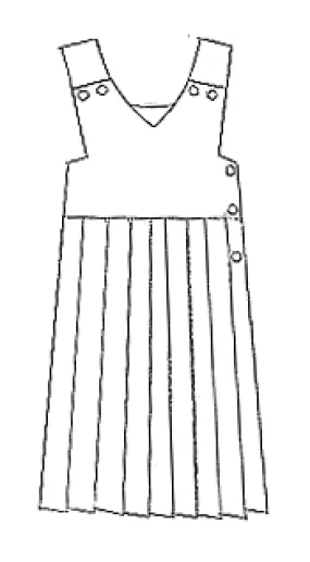 V-neck top with Knife Pleats Jumper 158