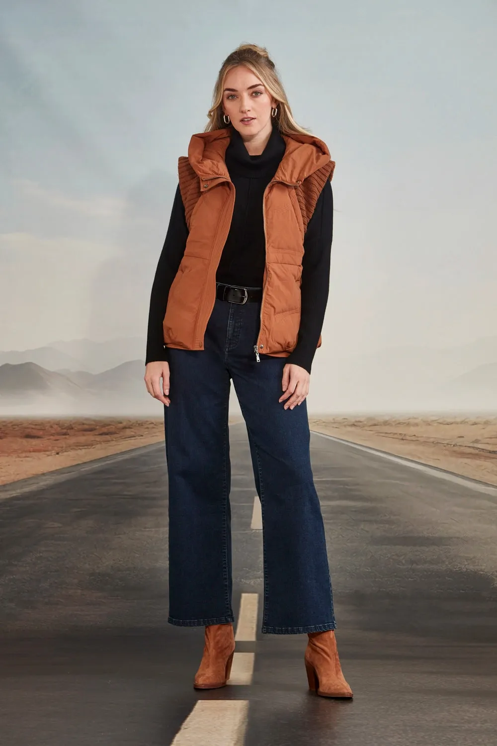 VERGE | CHAKA VEST - NUTMEG