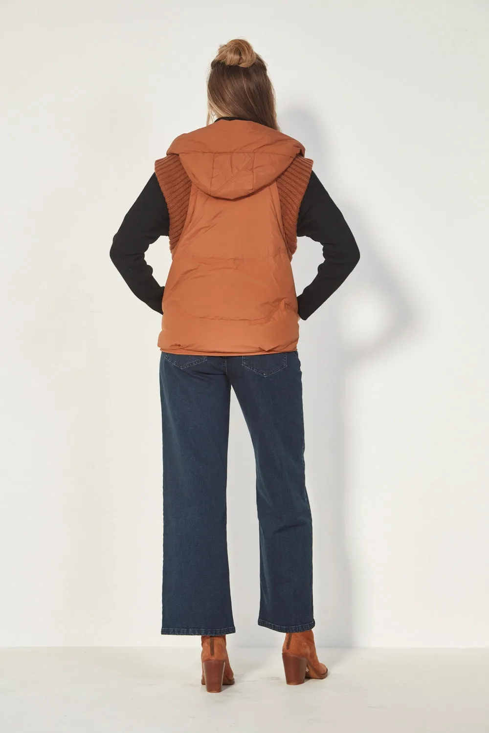 VERGE | CHAKA VEST - NUTMEG