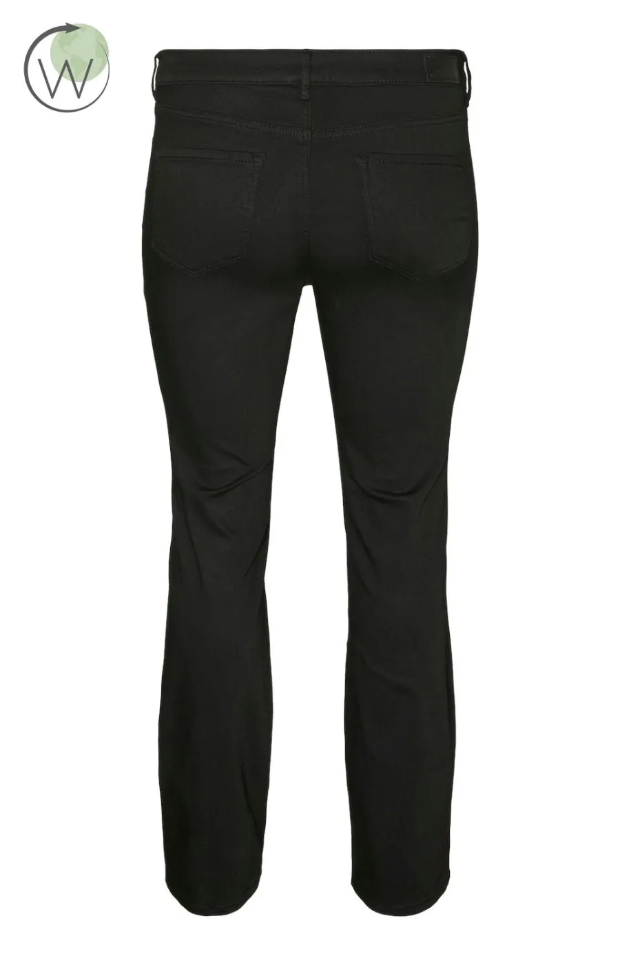 Vero Moda Curve Flash Jeans In Black