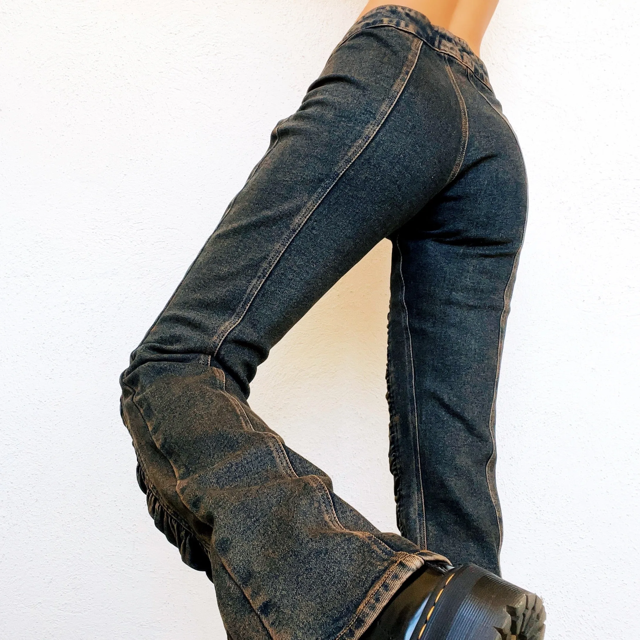 Vintage Ruched Jeans