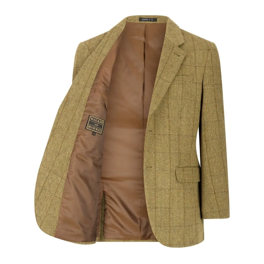 Windsor mens blazer, tweed, lys salvie