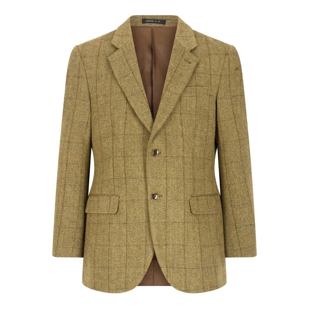 Windsor mens blazer, tweed, lys salvie