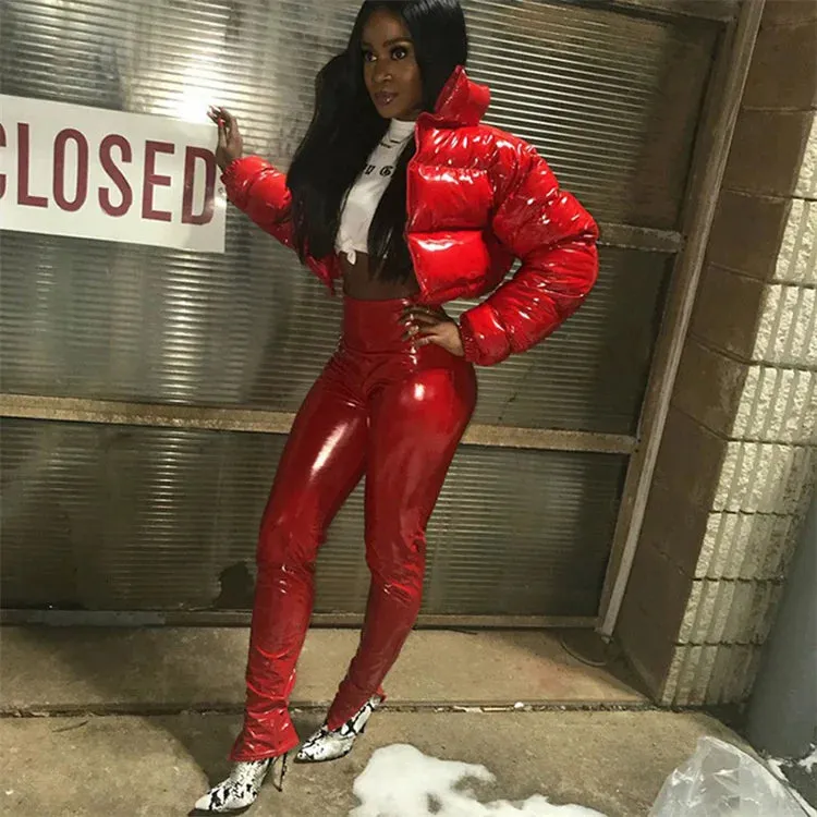 Winter Plush Jacket  
Down Jacket 
Short Pho Fur Coat  
Thick Zipper Bubble Coat Jacket
