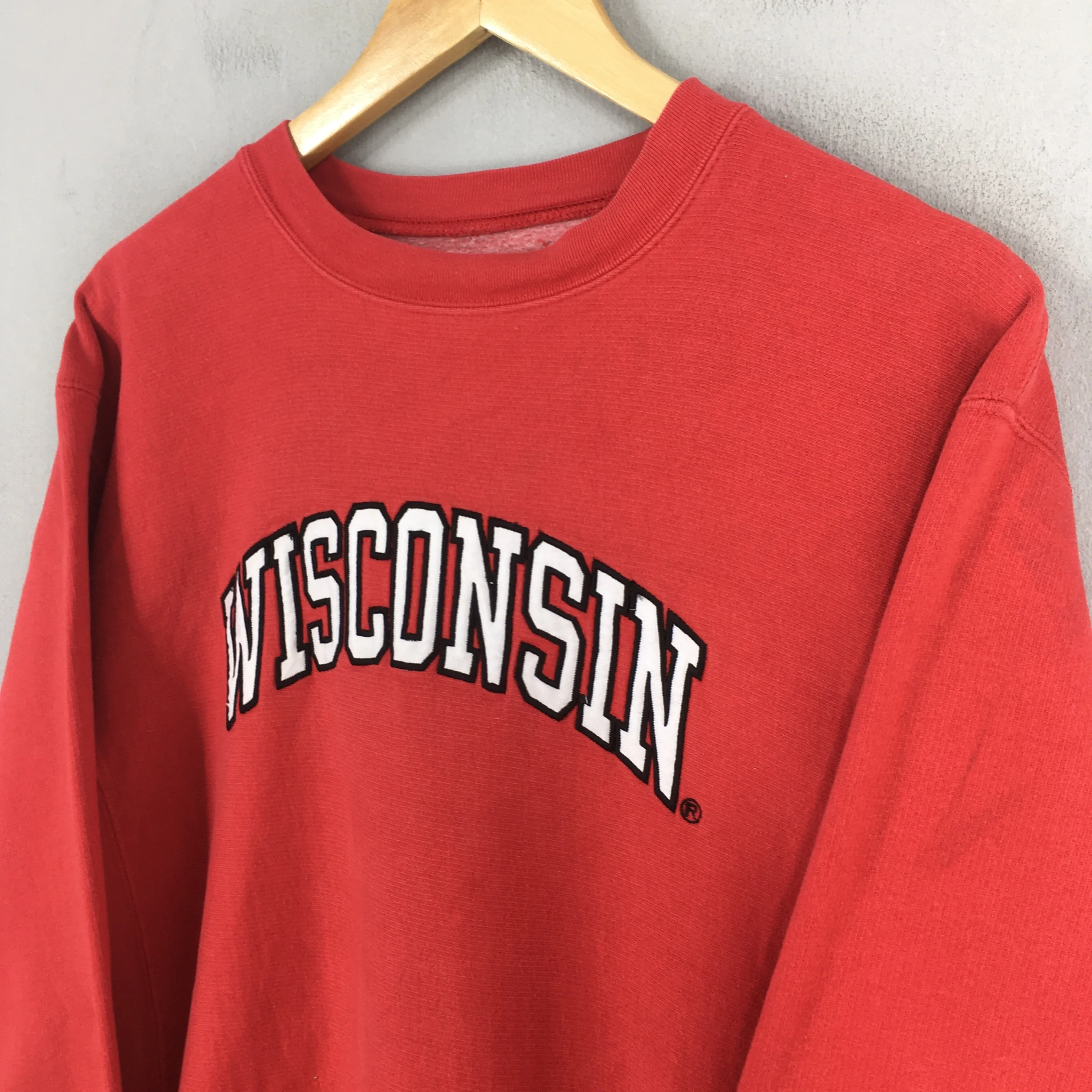Wisconsin State Usa Red Sweater XSmall