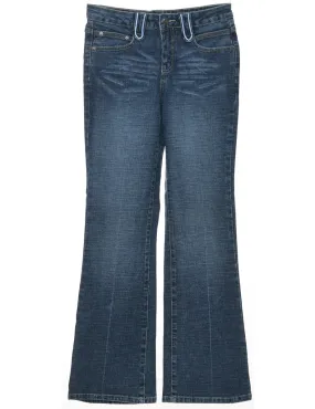 Y2K Low Rise Flared Jeans - W27 L29